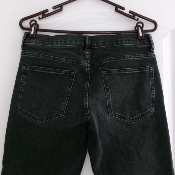 Everlane Distressed Black Skinny Jeans Men's 32 / 30 Inseam 27" - Picture 11 of 13